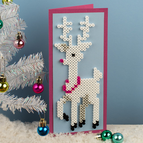 Cheery Reindeer Card