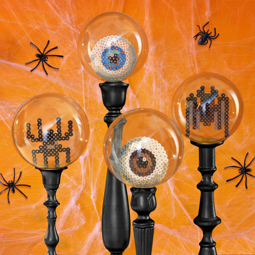 Creepy Orb Candlesticks