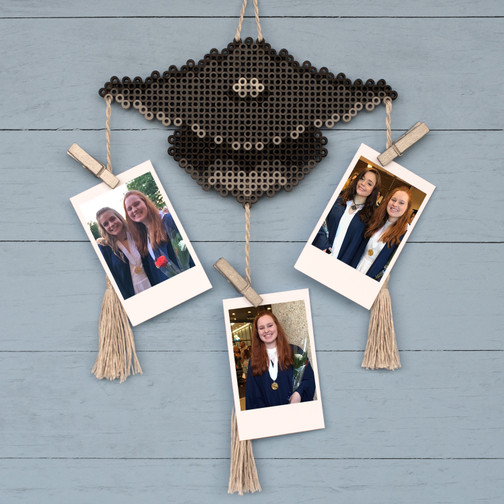 Grad Cap Photo Hanger