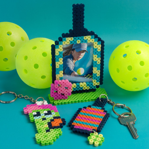 Pickleball Frame and Keyrings