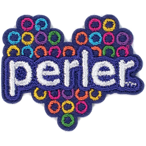 Perler Heart Patch