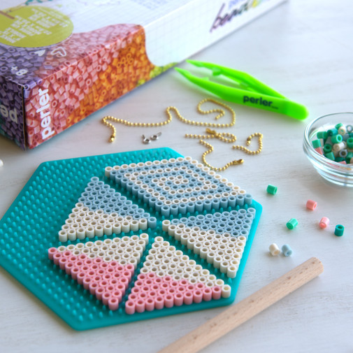 DIY Custom Perler Bead Kit Includes Sorted Beads & Printed Pattern Fun  Crafting for Kids and Adults 