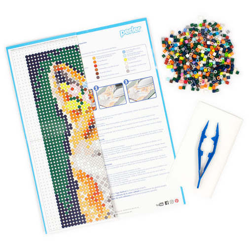 Perler Flower Crown Fox Activity Kit