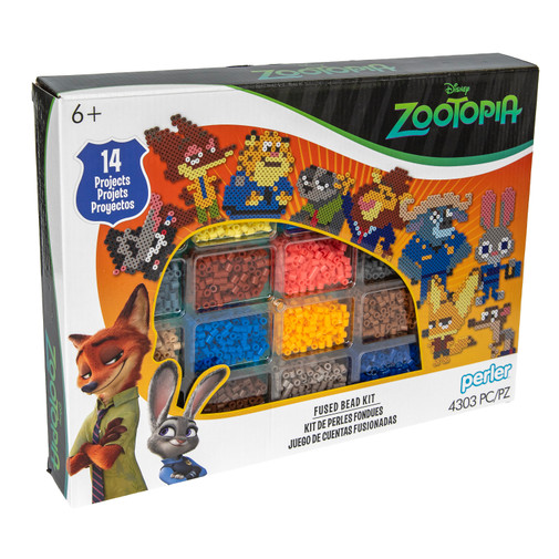 Perler Disney Zootopia Fused Bead Deluxe Box Kit