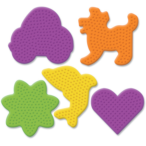 Small Fun Shaped Pegboards - 5 Ct