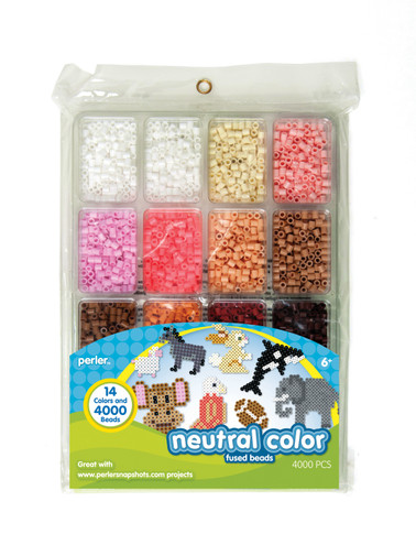 Perler™ Cool Mini Beads Fused Bead Tray, 8,000ct.