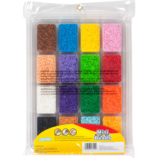 Perler Mini Beads Fused Bead Tray 8,000-pkg-cool