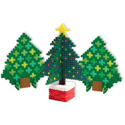 Perler 3D Christmas Tree Fused Bead Kit