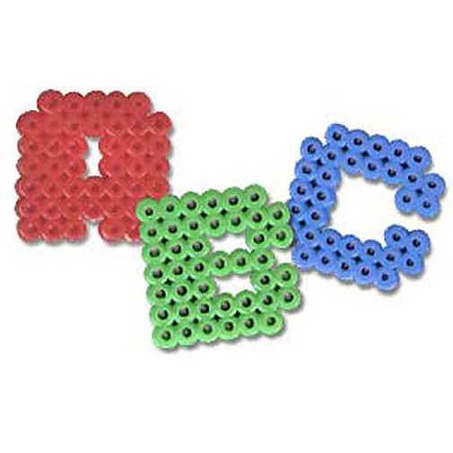 Colorful Perler Beads Stock Photo - Download Image Now - Bead