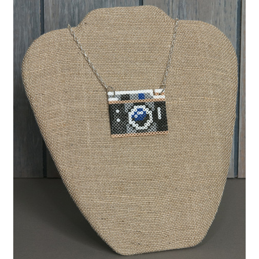 Mini Beads Camera Necklace