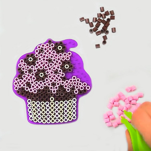 Melted Hama Beads and Perler Bead Craft –