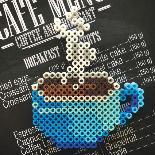 Iced Coffee Badge Reel Cute Badge Reel Gift for Coffee Lover