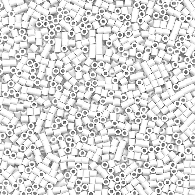 2000 Mini Beads White Perler