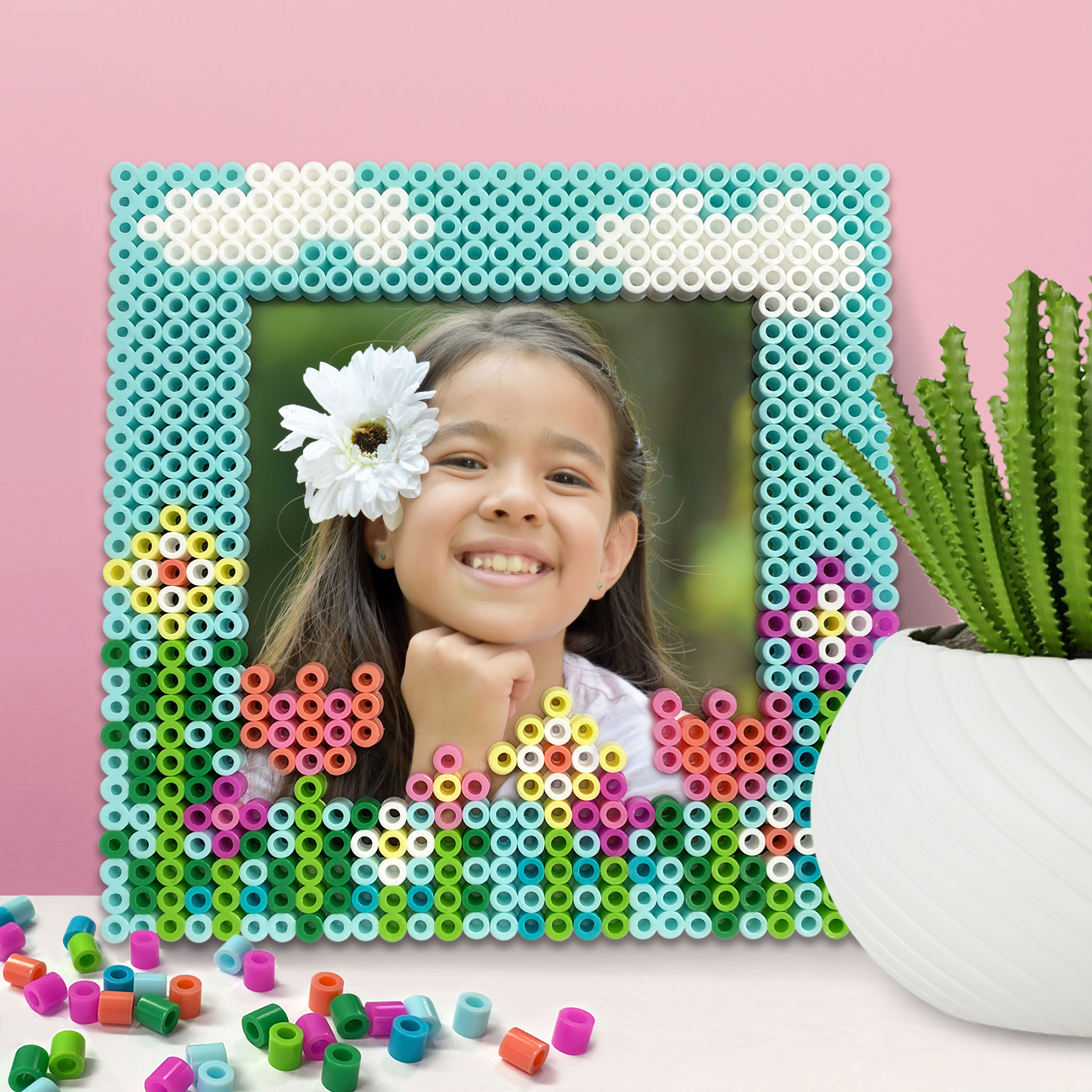 Beaded Picture Frame Tutorial - Beadflowers