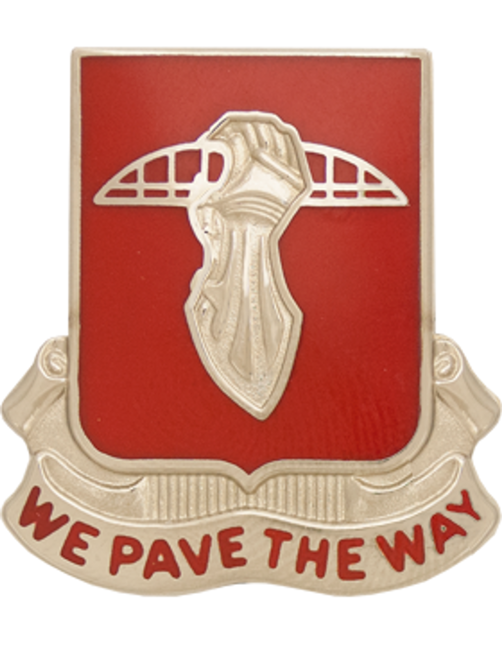 17th Engineer Battalion Unit Crest (We Pave The Way)