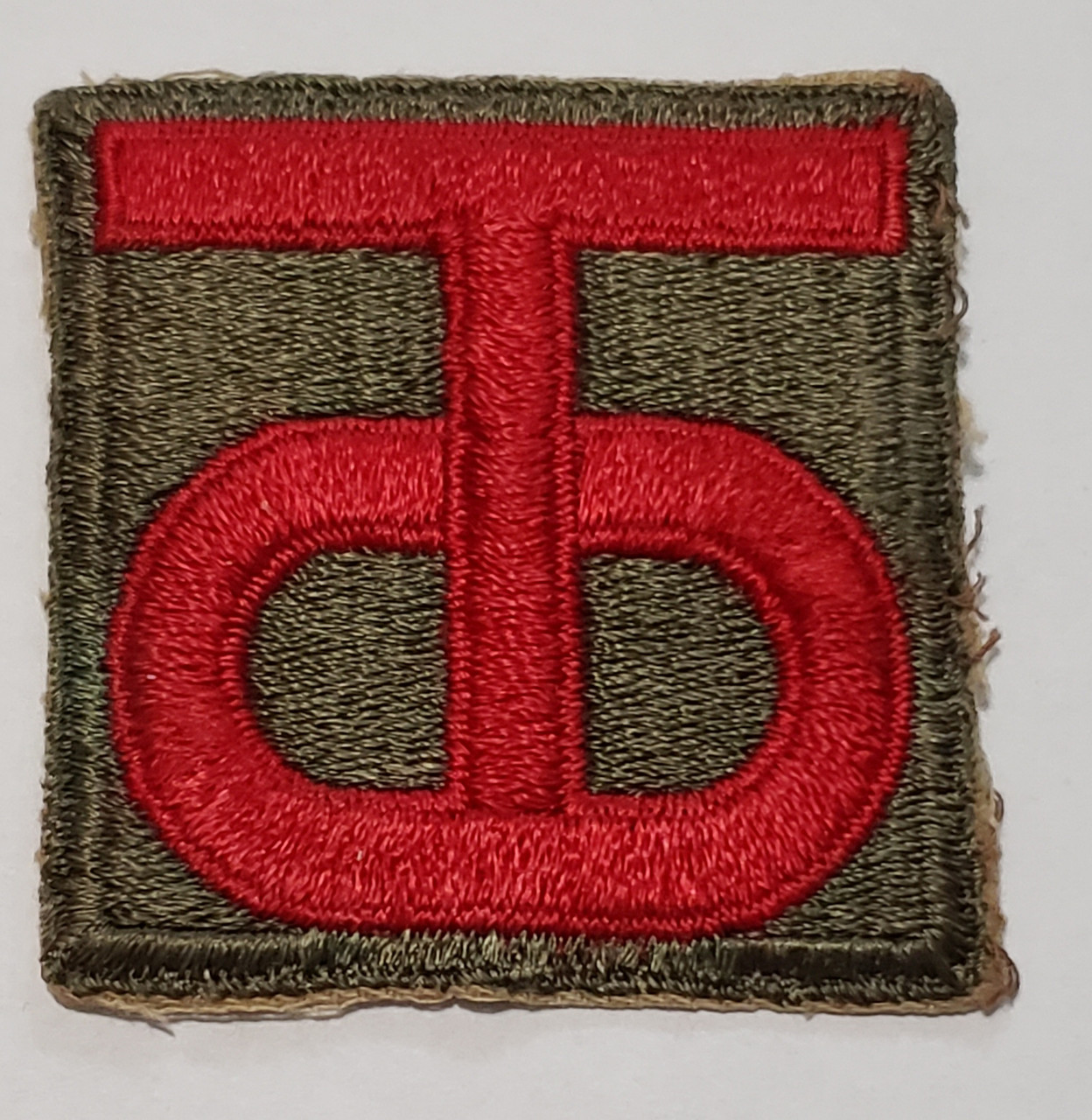 90th Infantry Division Patch