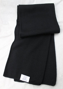 Wool Black Scarf USA Wool Black Scarf USA