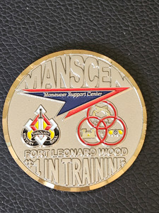 Coin Fort Leonard wood MANSCEN