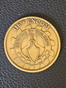 Coin 416th Encom Command Sergeant Major