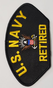 US902 U.S. Navy Retired Hat Patch