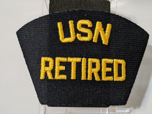 US914 USN RETIRED Hat Patch