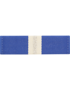 Nato Article 5 Ribbon - 1 Silver Stripe in 2 White Stripes