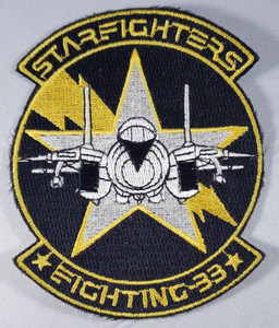 US980 Navy Starfighters Fighting 33 Patch