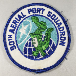 US895 USAF 90th Aerial Port Squadron Patch US895 USAF 90th Aerial Port Squadron Patch