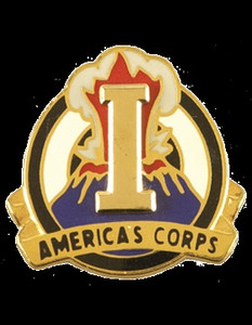 1st Corps Unit Crest (Americas Corps) 1st Corps Unit Crest (Americas Corps)