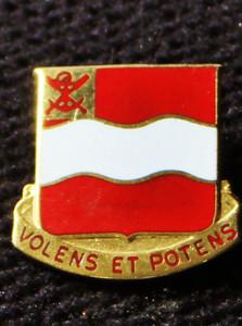 4th Engineer Battalion Unit Crest (Volens Et Potens)