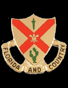 124th Infantry Battalion Unit Crest (Florida And Country) 124th Infantry Battalion Unit Crest (Florida And Country)