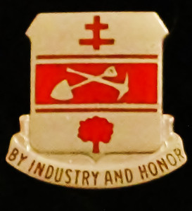317th Engineer Battalion Unit Crest (By Industry And Honor) 317th Engineer Battalion Unit Crest (By Industry And Honor)