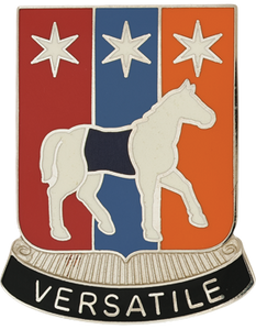 27th Infantry Brigade Special Troops Battalion (Right) Unit Crest (Versatile) 27th Infantry Brigade Special Troops Battalion (Right) Unit Crest (Versatile)