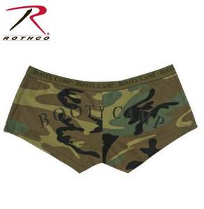 Rothco Woodland Camo "Booty Camp" Booty Shorts Rothco Woodland Camo "Booty Camp" Booty Shorts