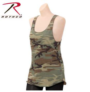 Rothco Womens Camo Racerback Tank Top Rothco Womens Camo Racerback Tank Top