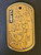 Coin Dog Tag American Soldier