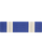 NATO Non-Article 5 Iraq-Afghan Ribbon 2 Silver Stripes
