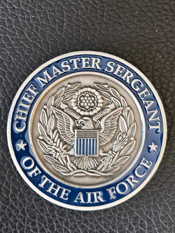 Coin Air Force Chief Master Sgt