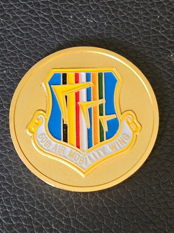 Coin 60th Air Mobility Wing