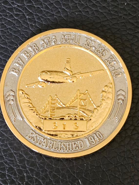 Coin 6th Air Refueling Squadron  #313