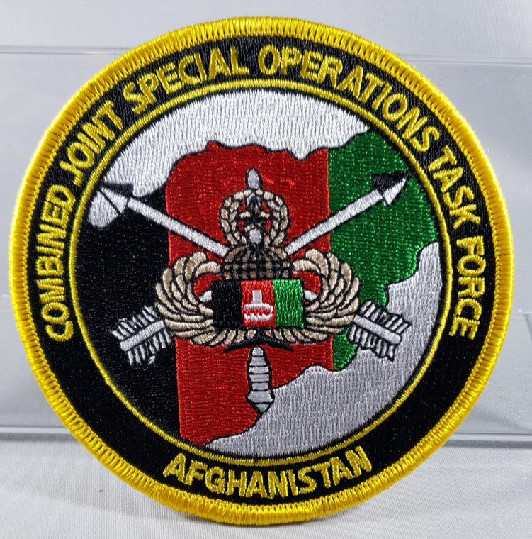 US784 Combined Joint Special Operations Task Force Afghanistan Patch