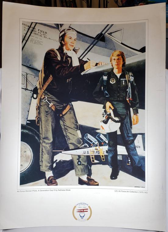 Air Force Women Pilots Poster