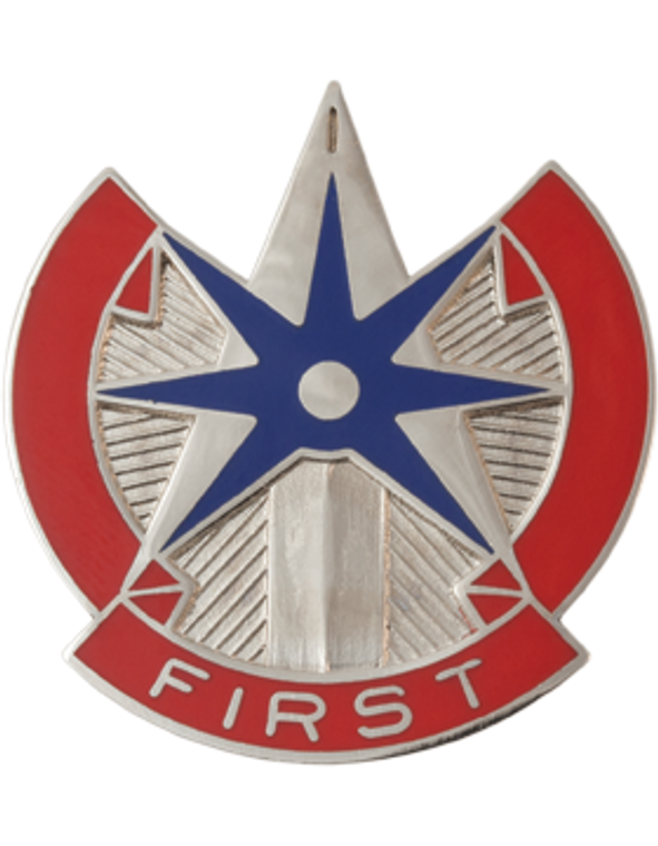 1st Support Command Unit Crest (First)