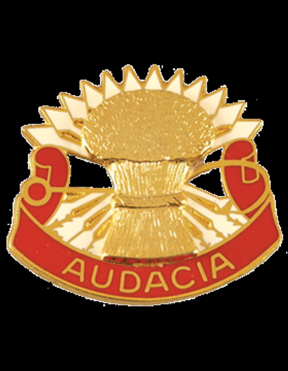 4th Air Defense Artillery Unit Crest (Audacia)