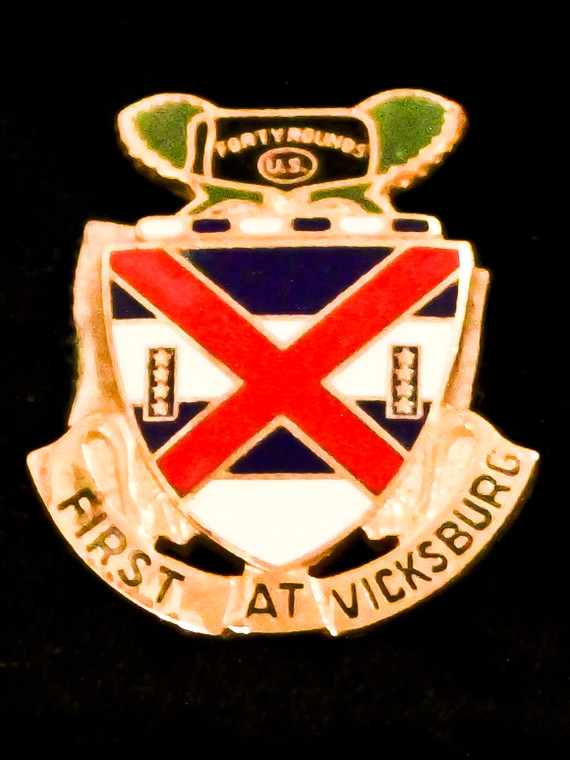 13th Infantry Unit Crest (First At Vicksburg)