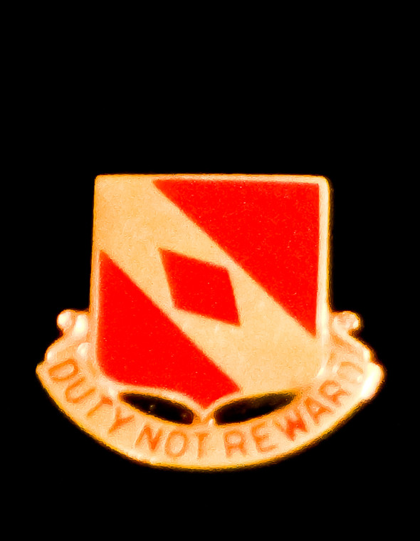20th Field Artillery Unit Crest (Duty Not Reward)