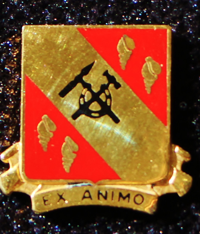 27th Support Battalion Unit Crest (Ex Animo)