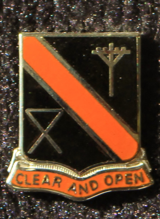 29th Signal Battalion Unit Crest (Clear And Open)