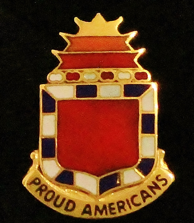 32nd Field Artillery Battalion Unit Crest (Proud Americans)