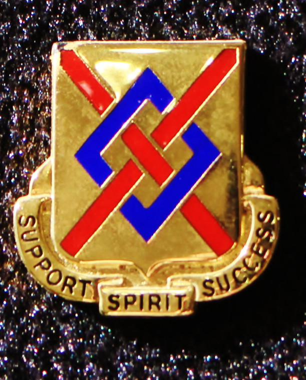 39th Support Battalion Unit Crest (Support Spirit Success)